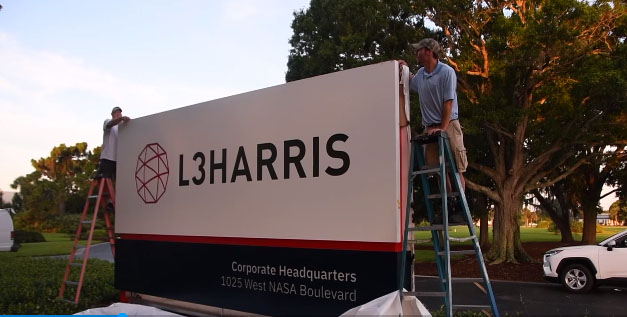 Picture of the Harris L3 Sign